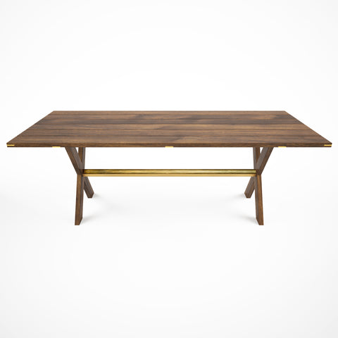 Barnsdall Picnic Table (With Brass)
