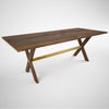 Barnsdall Picnic Table (With Brass)