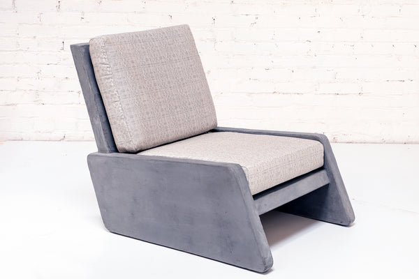 Pacific Lounge Chair - Concrete