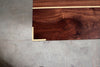 The Silverlake Dining Table With Brass