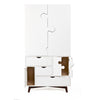 The Jigsaw Armoire (White)