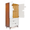 The Jigsaw Armoire (White)